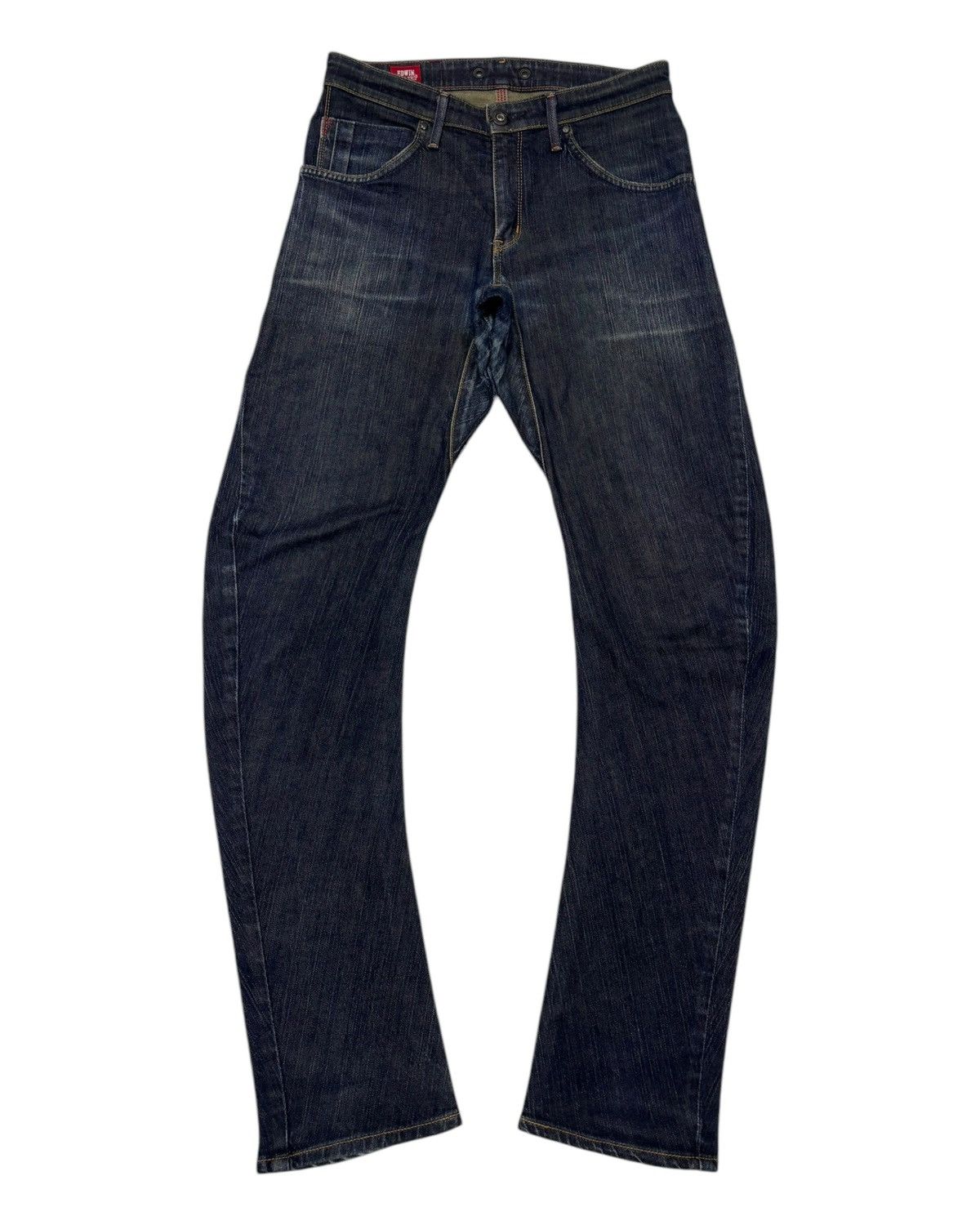 Kapital 🔥EDWIN Blue Trip Curve Jeans Distressed Denim PPFM Style Size US 30 / EU 46 - 7 Thumbnail