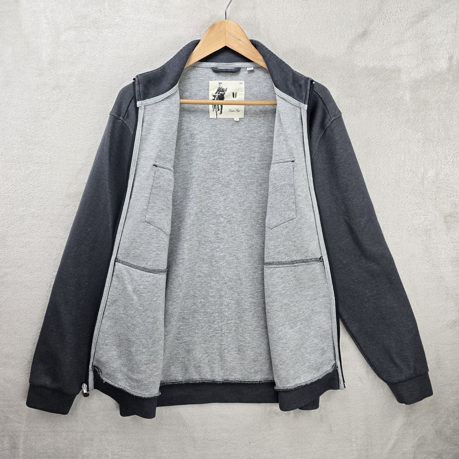 Other Linksoul Full Zip Jacket Mens Large Gray Multi-Pocket Golf Size US L / EU 52-54 / 3 - 5 Thumbnail
