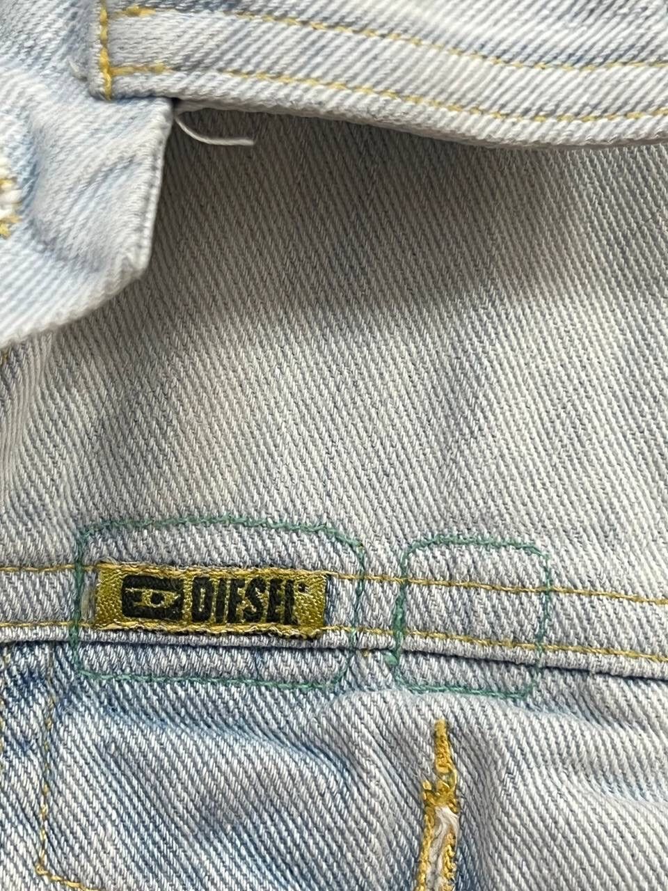Diesel × Vintage Diesel Vintage Denim Y2K Jacket Size S Size S / US 4 / IT 40 - 4 Thumbnail