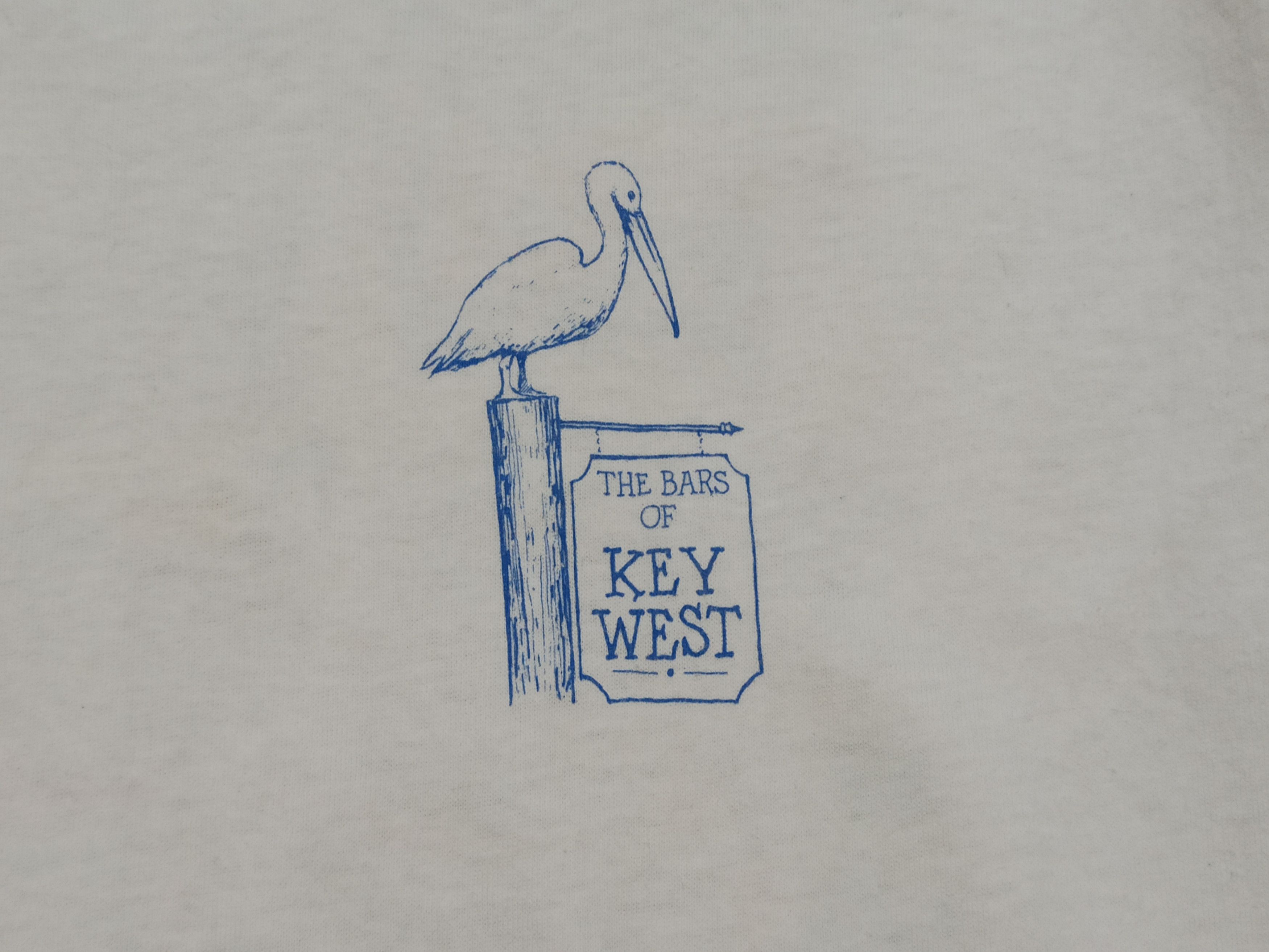 Fruit Of The Loom × Vintage The Bars OF Key West Florida Promo T Shirt 90s Size US L / EU 52-54 / 3 - 3 Thumbnail