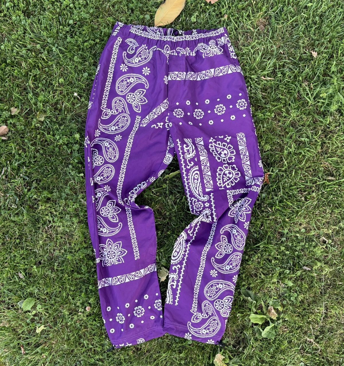 Palm Angels Multi-logo Pants Made In Italy