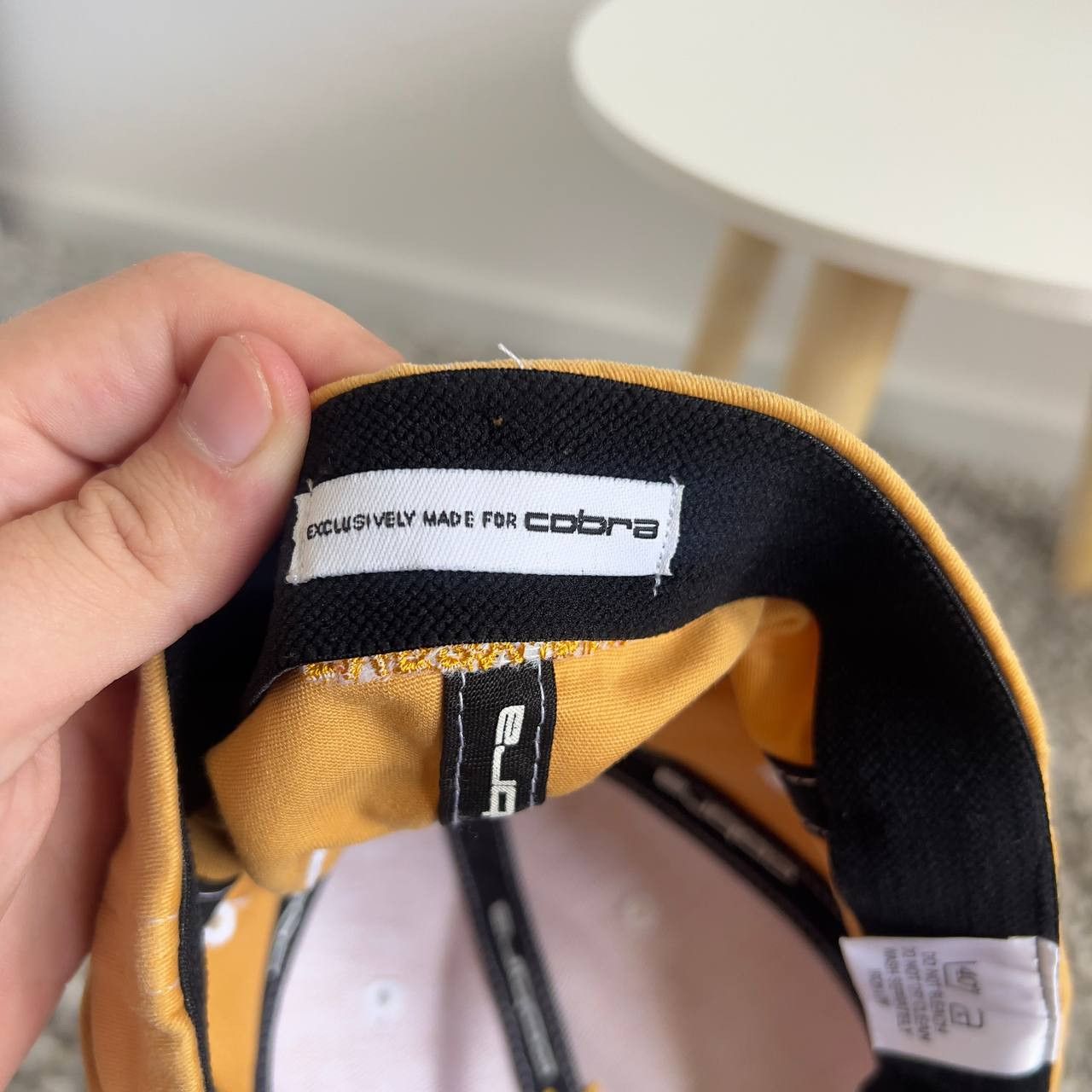 Cobra Vintage Cobra Basseball Cap Yellow One Size Size ONE SIZE - 6 Thumbnail