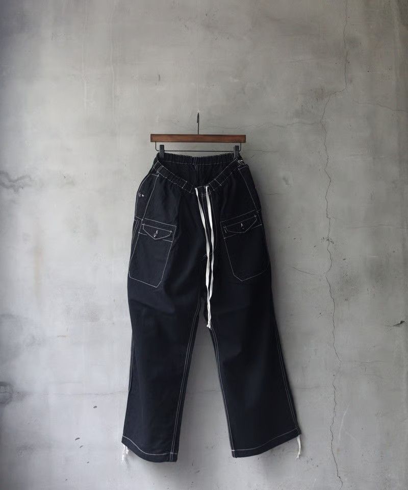 KLASICA Snow (St ver) wide pants.Like D.Hygen or Archivio J.M. Ribot Size US 34 / EU 50 - 3 Thumbnail