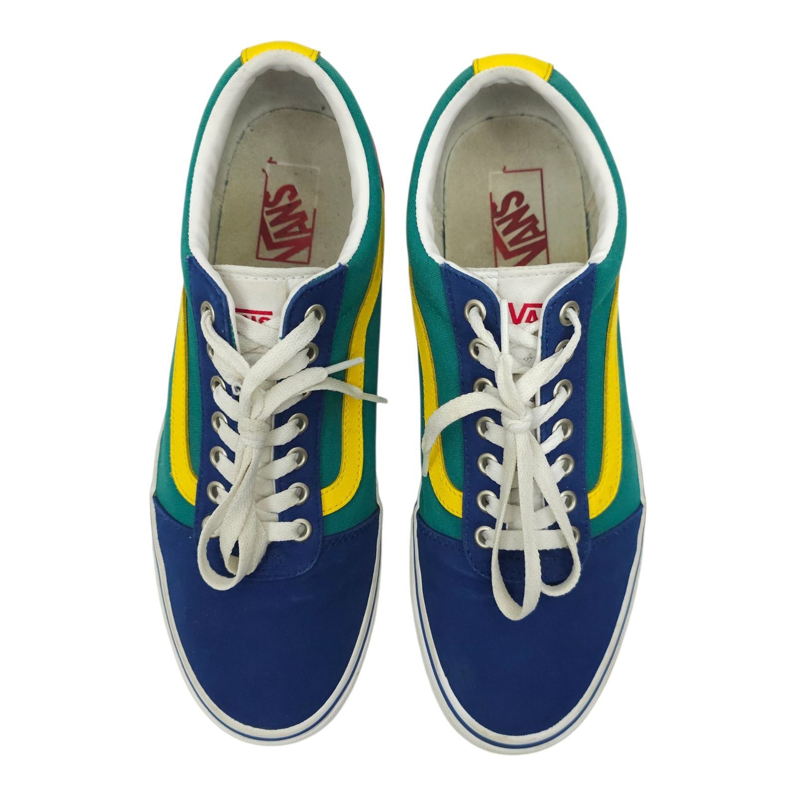 Vans Vans Ward Multi-Color Canvas Sneakers Mens 11 Primary Colors Size US 11 / EU 44 - 9 Thumbnail