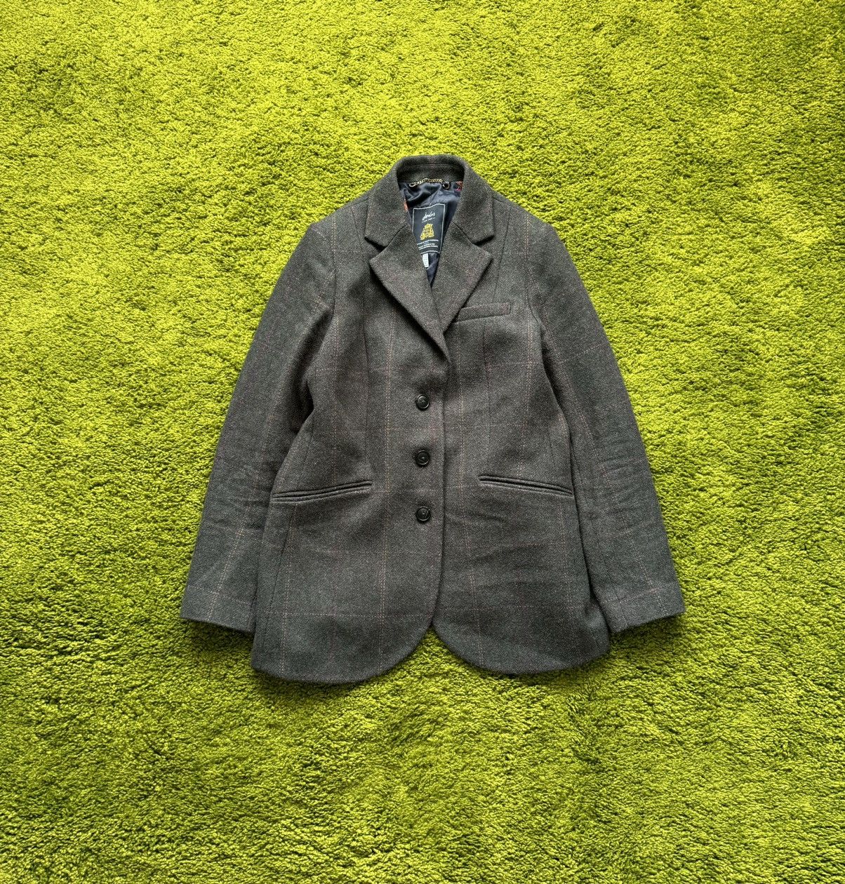 Designer Joules wool tweed blazer Size L / US 10 / IT 46 - 1 Thumbnail