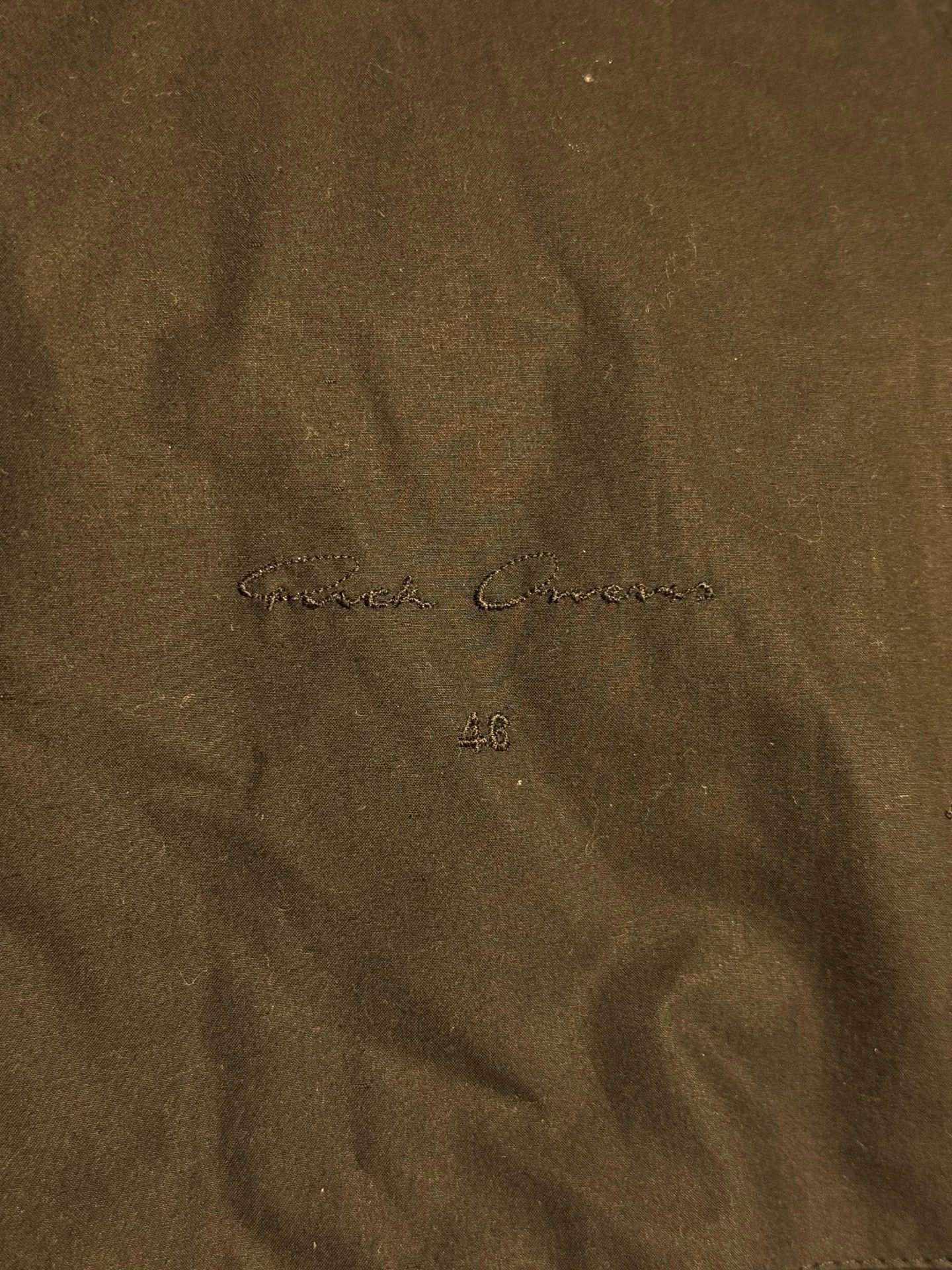 Rick Owens Rick Owens 16fw Main Line Silk Goose Down MA-1 Bomber Jacket Size US S / EU 44-46 / 1 - 6 Thumbnail