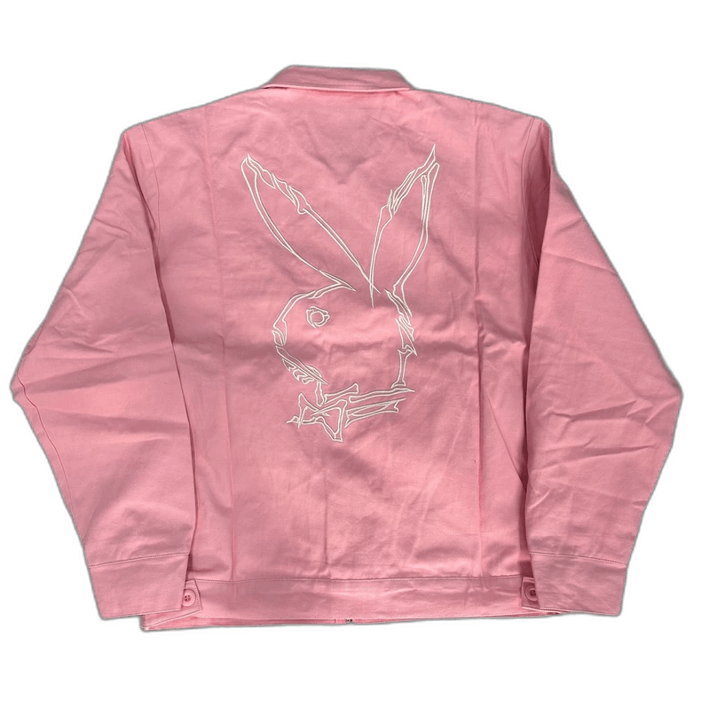 Balenciaga Pink Revenge Playboy Jacket with Outline Design Size US S / EU 44-46 / 1 - 1 Thumbnail