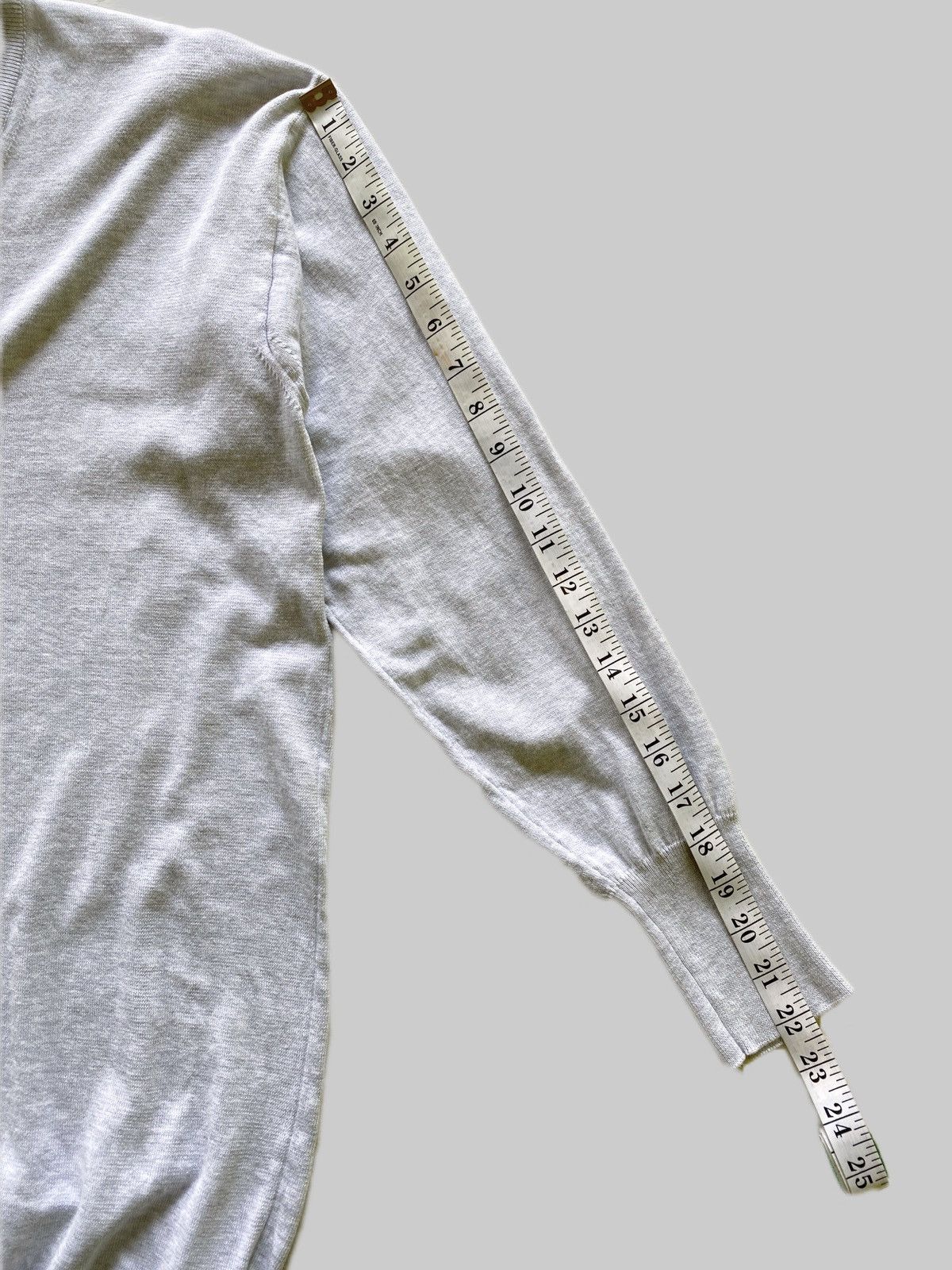 Maison Margiela SS2018 Margiela Leather Elbow Patch Sweater Size L / US 10 / IT 46 - 7 Thumbnail