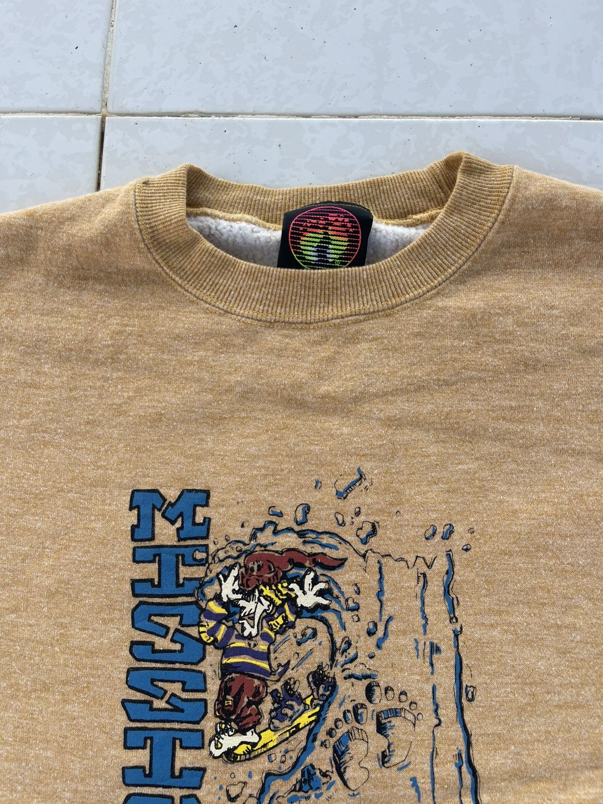 Hang Ten Vintage 90's Hang Ten Mission Impossible Graphic Sweatshirt Size US L / EU 52-54 / 3 - 7 Thumbnail