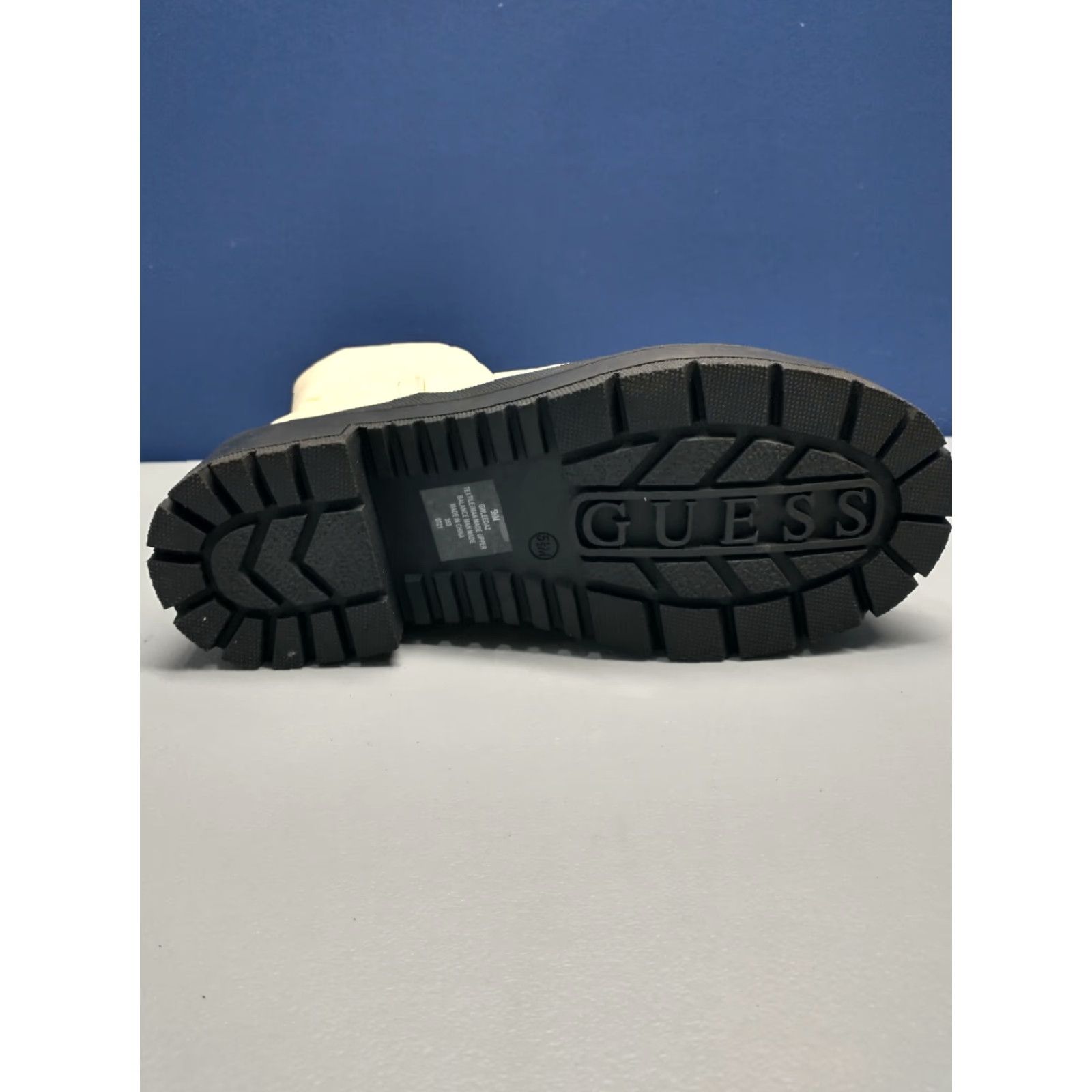 Guess Guess Winter Ankle Snow Boots Womens Size 5.5 Cream Puffer Round Toe Pull On GUESS Boots Women Winter Snow Casual Formal Shoes Size US 6 / IT 36 - 6 Thumbnail