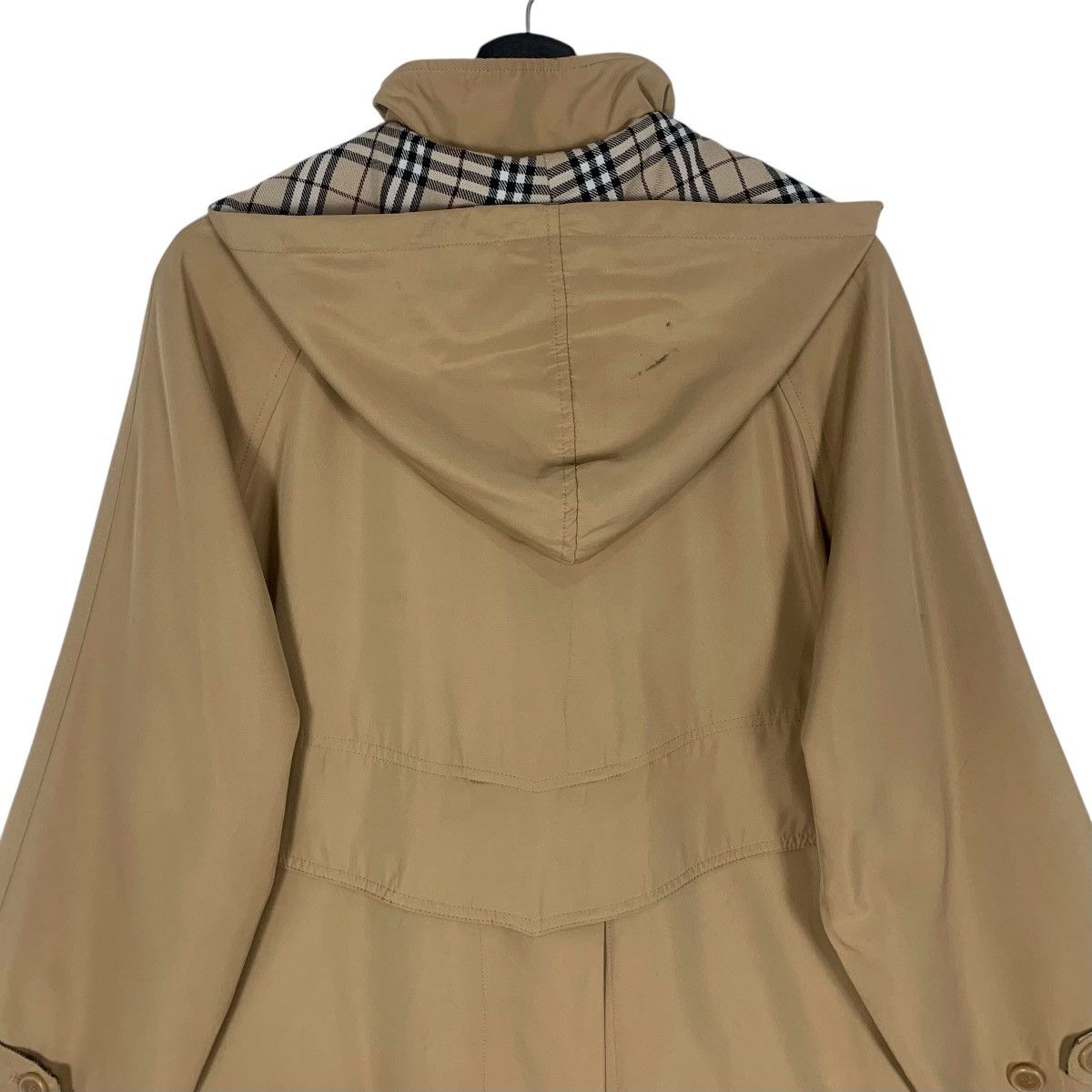 Burberry Burberry London Designer Luxury Nova Check Parka Coat Jacket Size M / US 6-8 / IT 42-44 - 8 Thumbnail