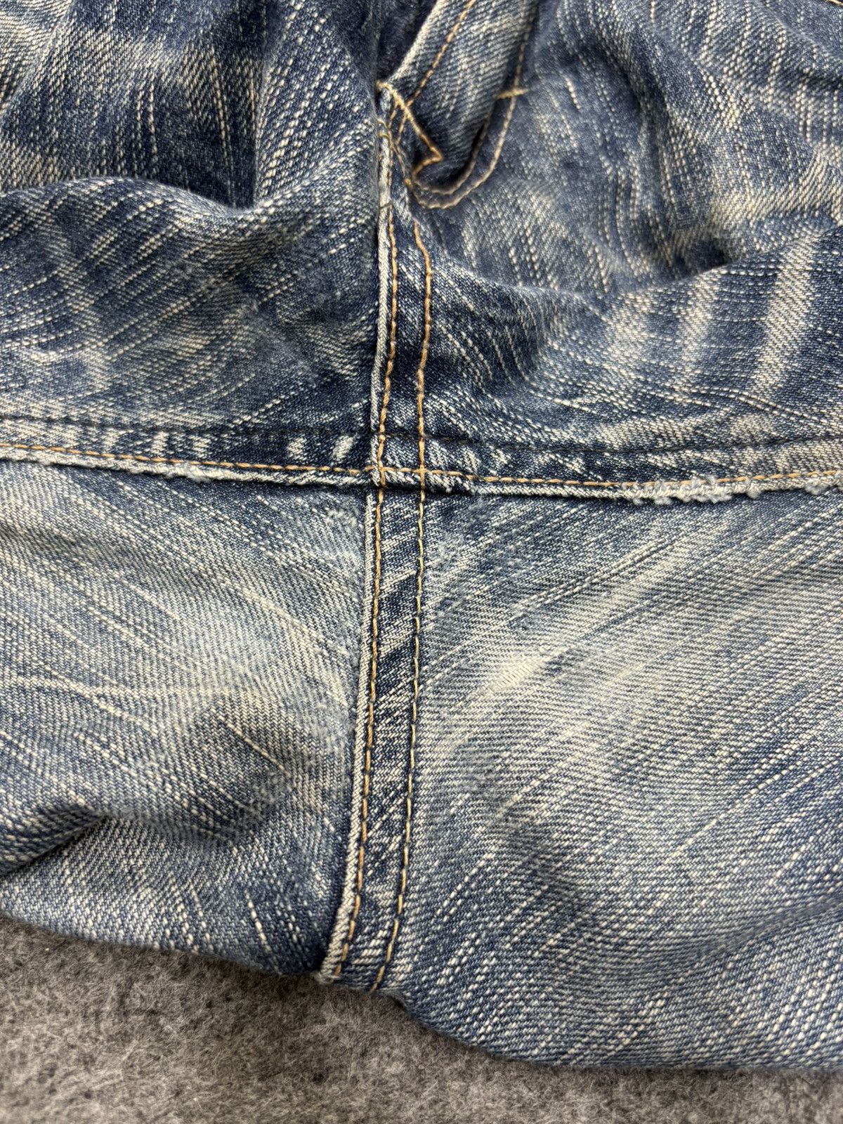 Edwin 💥Insane Fades💥Rare Edwin 503 All Out Fades Denim F655 Size US 33 - 15 Thumbnail