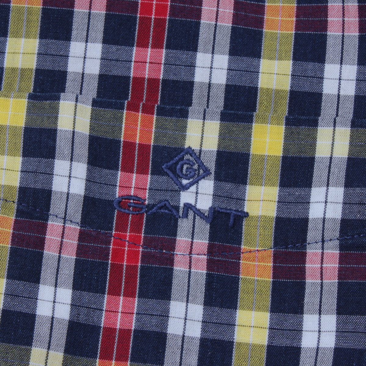 Designer × Gant GANT Tech Prep Multicolor Plaid Button Long Sleeve Shirt Size US XL / EU 56 / 4 - 7 Thumbnail