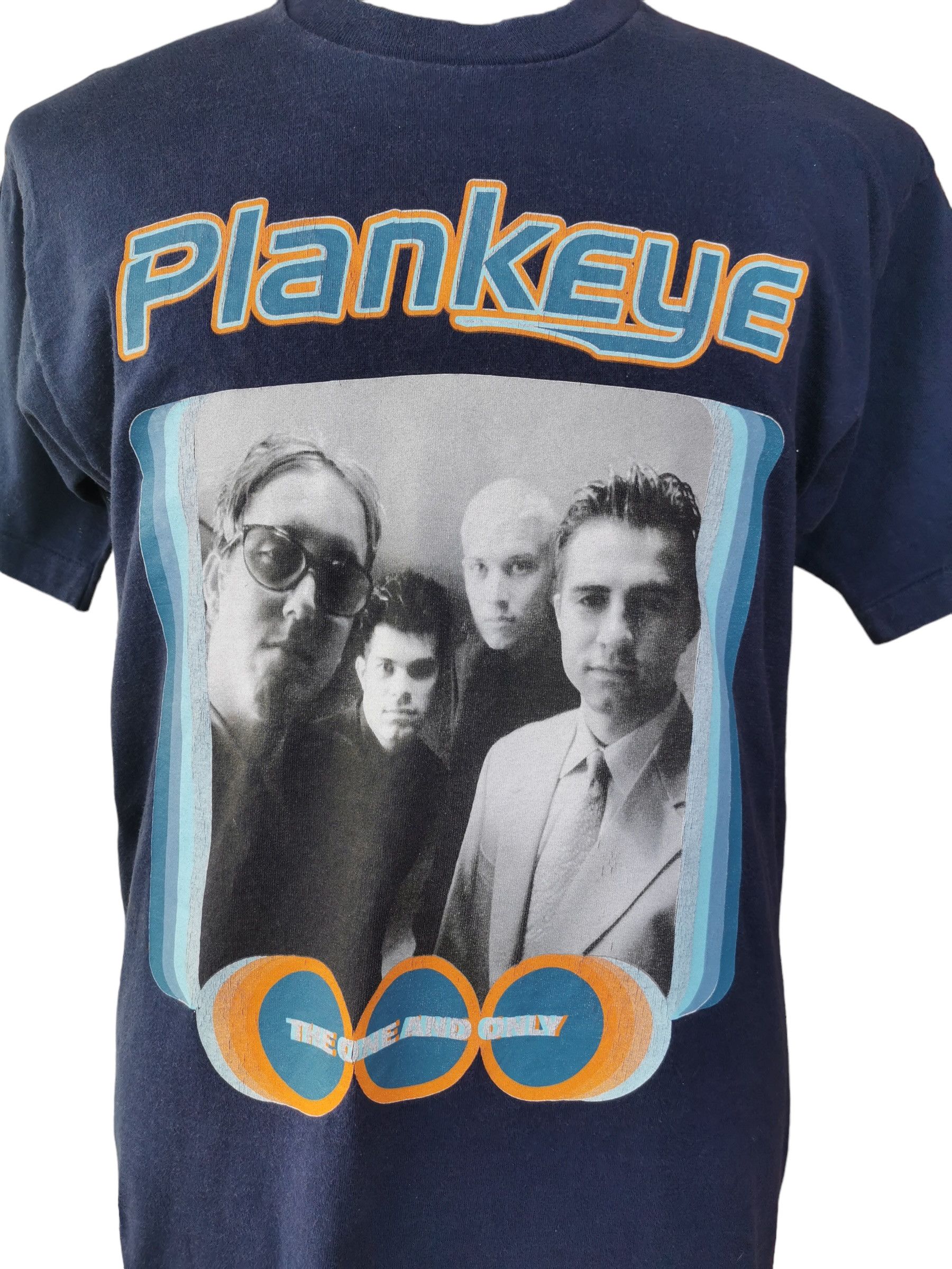 Band Tees × Vintage 90s Vintage Plankeye Band Tshirt Size US M / EU 48-50 / 2 - 4 Thumbnail