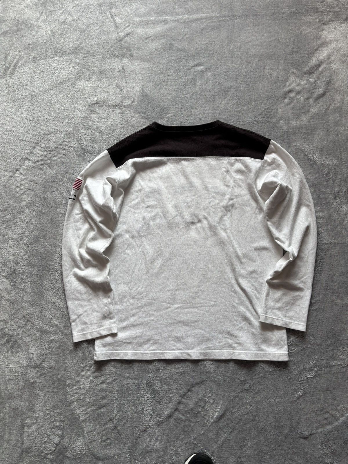 Polo Ralph Lauren Vintage 90s Polo Sport Ralph Lauren USA Spell Out Longsleeve Size US M / EU 48-50 / 2 - 3 Thumbnail