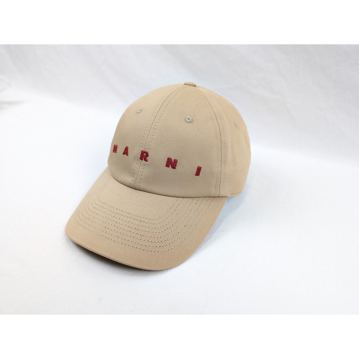 Marni o1rshd1 Q:2 / Size: L / Organic Cotton Gabardine Cap / Hat Size ONE SIZE - 5 Thumbnail