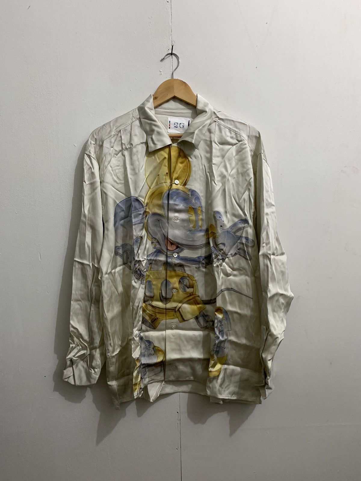 Japanese Brand Rare 2G x Sorayama x Disney Shirts Size US XL / EU 56 / 4 - 2 Thumbnail