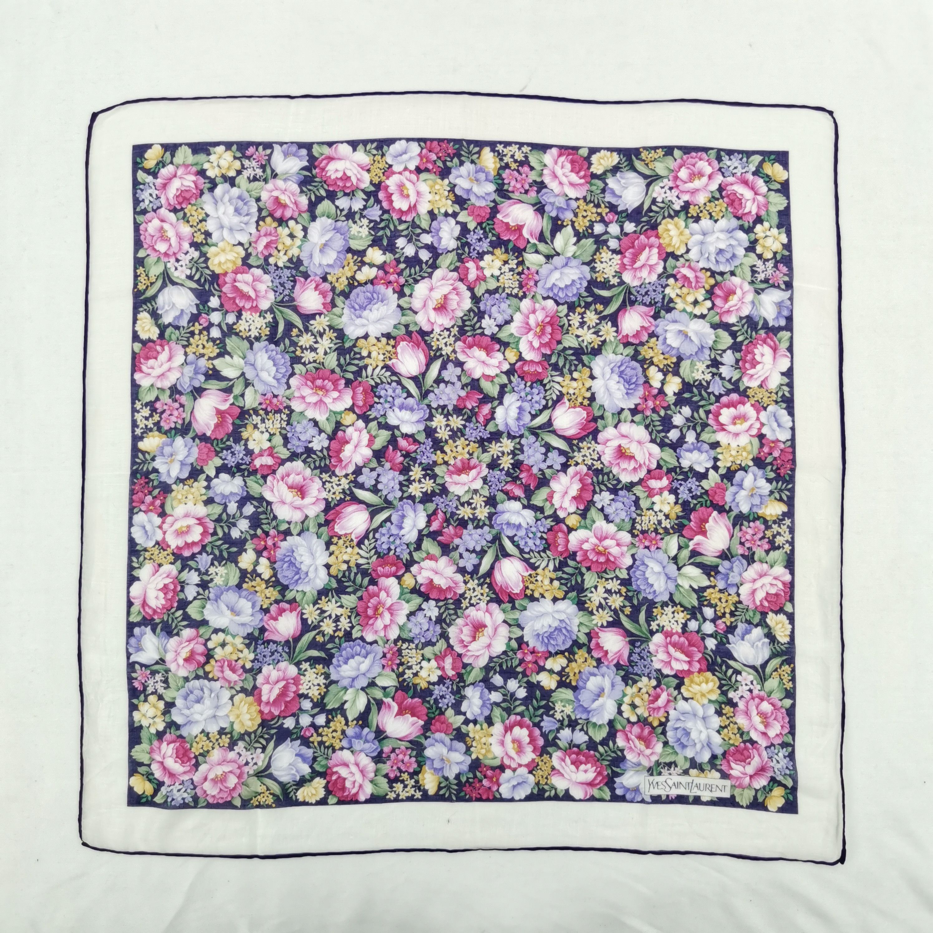 Yves Saint Laurent Vintage Yves Saint Laurent Handkerchief Neckerchief YSL Size ONE SIZE - 2 Thumbnail