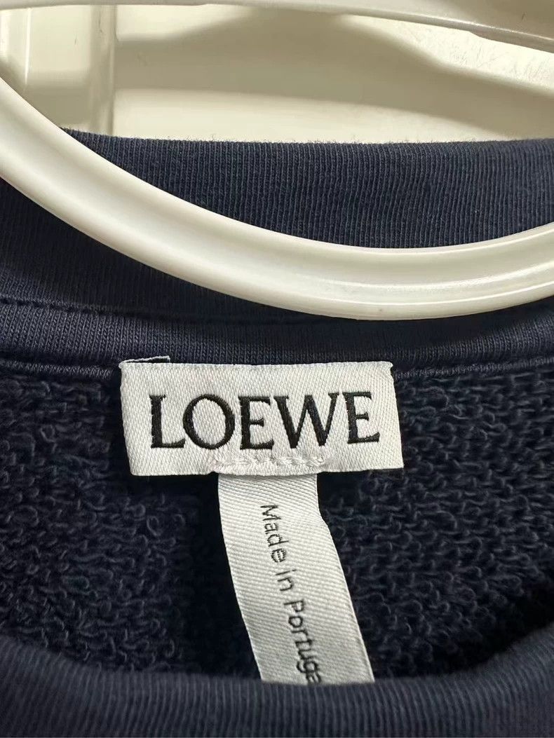 Loewe LOEWE Big Logo waterfall hoodie Size L / US 10 / IT 46 - 3 Thumbnail