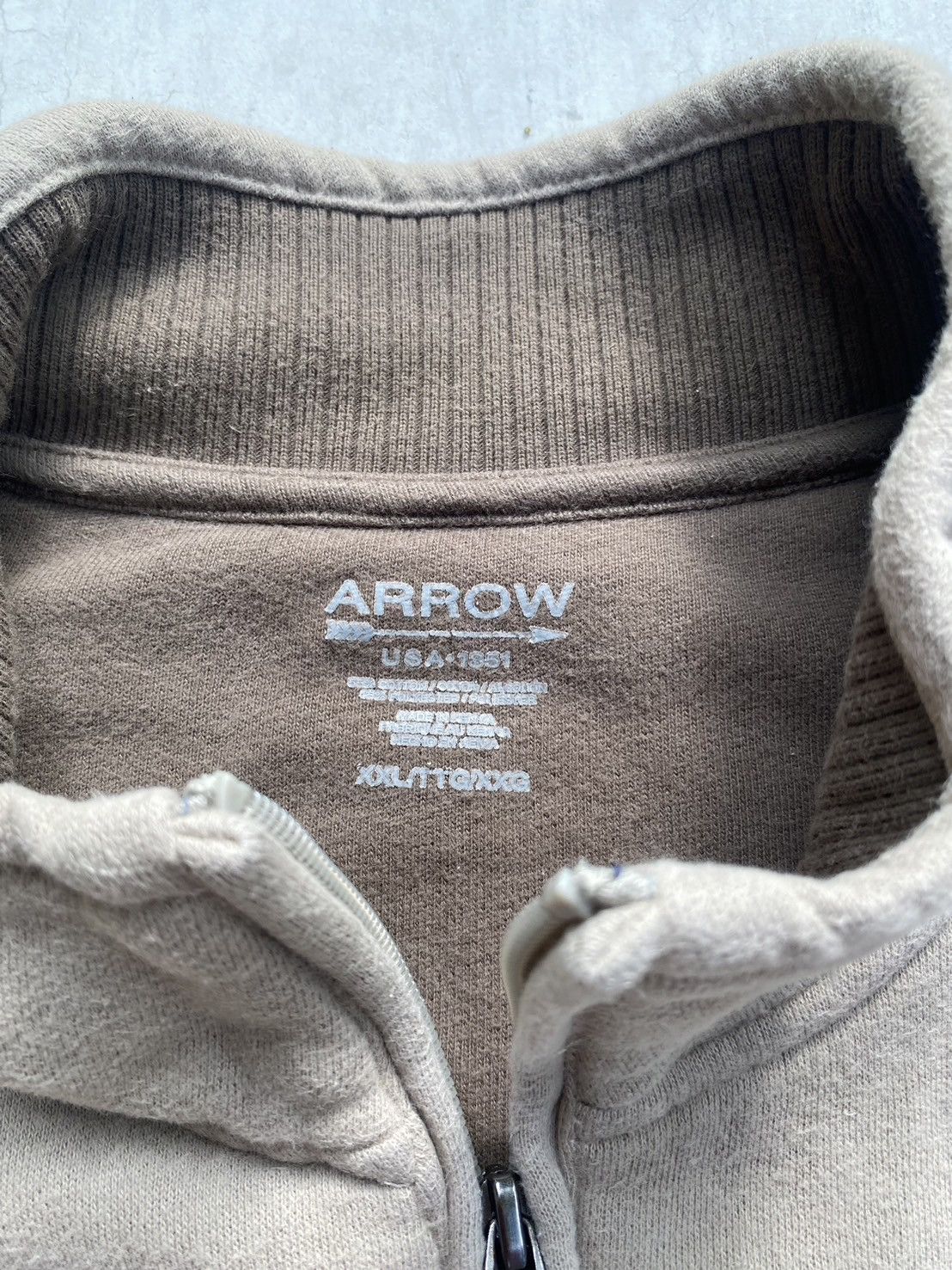 Arrow × Vintage Arrow Half-Zip Size US XXL / EU 58 / 5 - 2 Thumbnail