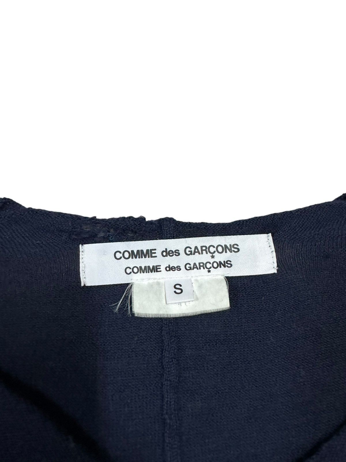 Comme des Garcons × Comme des Garcons Homme Plus Comme Des Garçons Knitwear Wool Jumper Asymmetric Shirt Size US S / EU 44-46 / 1 - 13 Thumbnail