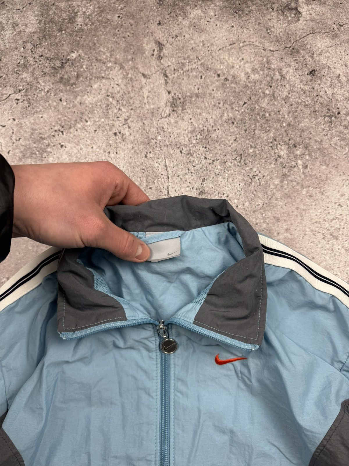 Nike Vintage 90s Nike Oregon Nylon Y2K Track Jacket Baggy Bomber Size US S / EU 44-46 / 1 - 4 Thumbnail