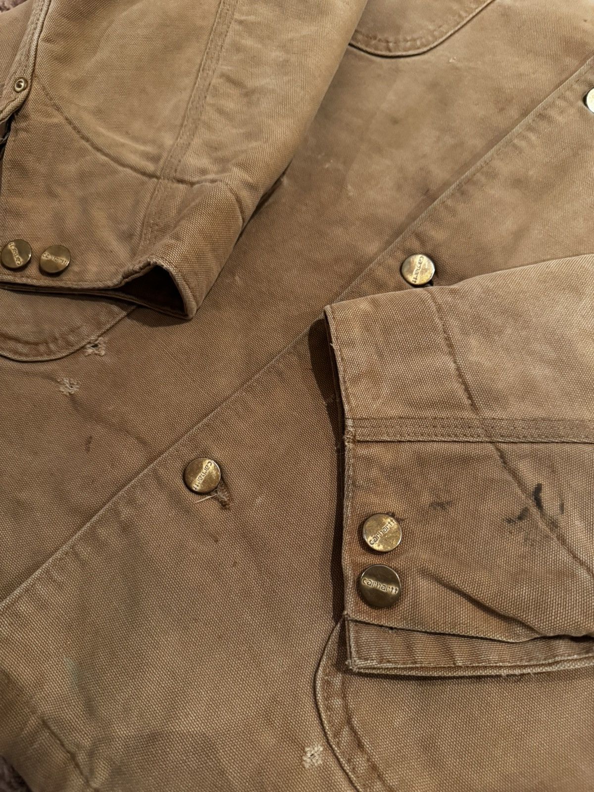 Carhartt Vintage USA made Carhartt Chore Coat Walashek Jacket Brown Size US XL / EU 56 / 4 - 9 Thumbnail