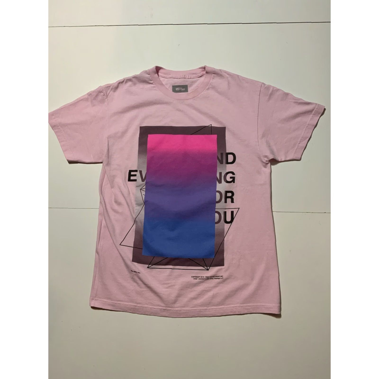 Msftsrep MSFTSrep SYRE Jaden Smith Young Spike Pink T-Shirt Crew Neck Mens Sz L Size US L / EU 52-54 / 3 - 2 Thumbnail