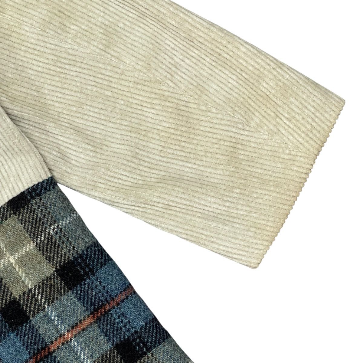 Issey Miyake Hai Sporting Gear Issey Miyake Corduroy Plaid Panel Jacket Size US M / EU 48-50 / 2 - 18 Thumbnail