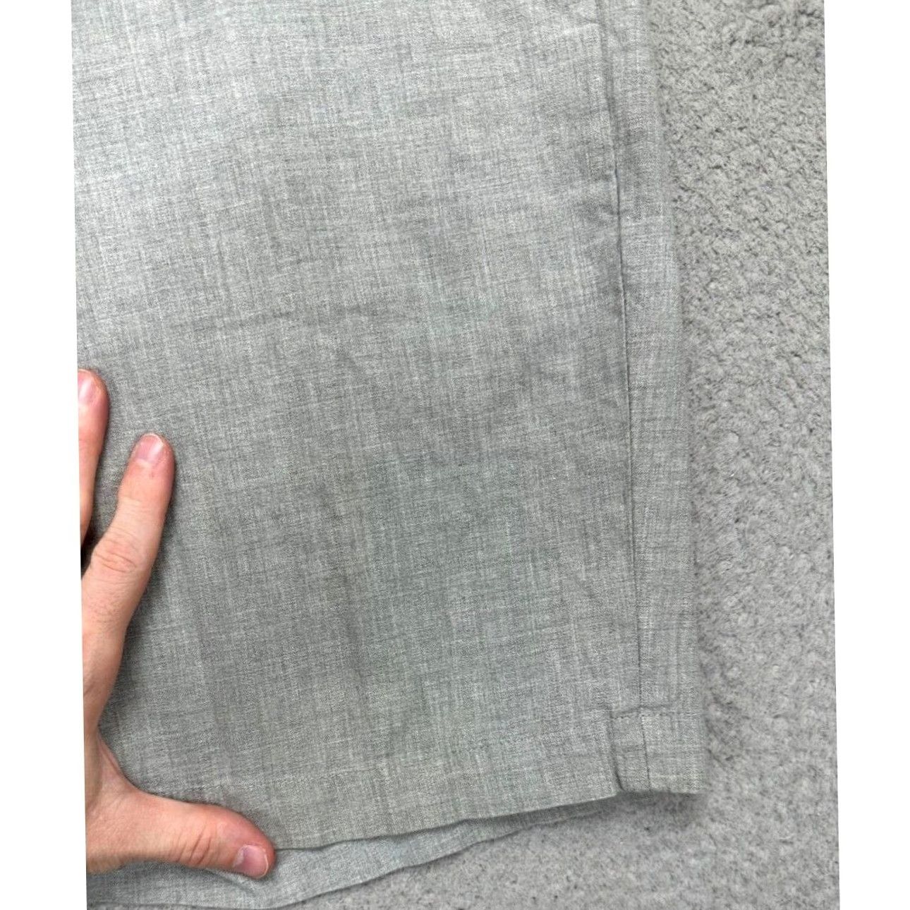Hart Schaffner Marx Hart Schaffner Marx Shorts Mens 38 Light Grey Khakis Flat Front Casual Pockets Size US 38 / EU 54 - 5 Thumbnail