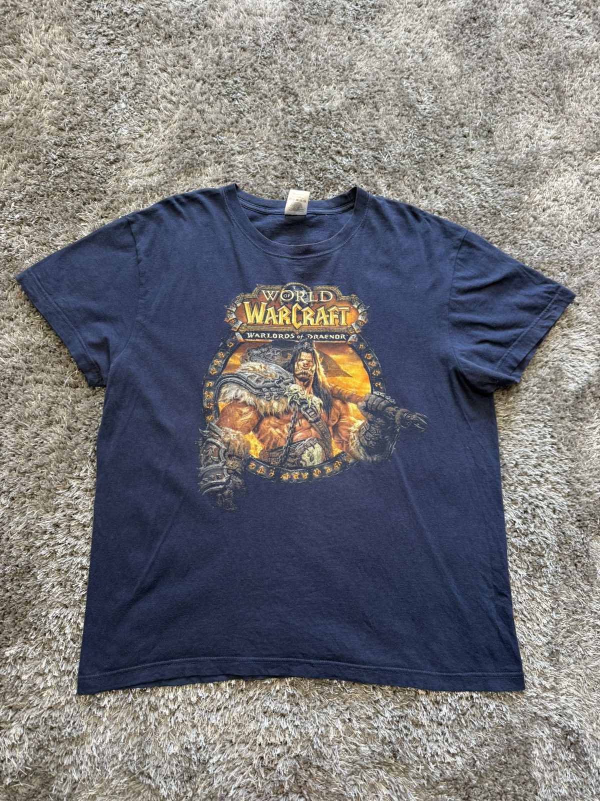 Band Tees Vintage World Of Warcraft Warlords Of Draenor Movie T Shirt Size US L / EU 52-54 / 3 - 1 Thumbnail
