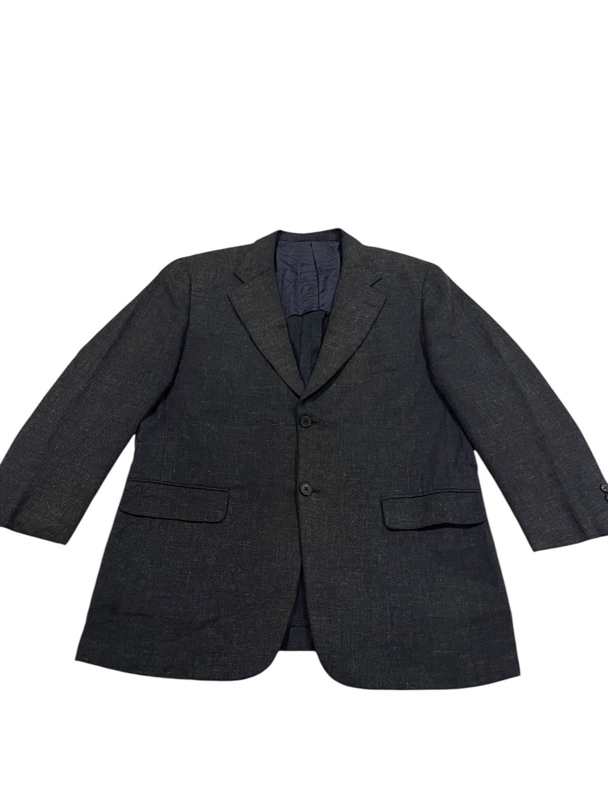 Aquascutum AQUASCUTUM OF LONDON LINED POLYESTER BLAZER Size US L / EU 52-54 / 3 - 1 Thumbnail