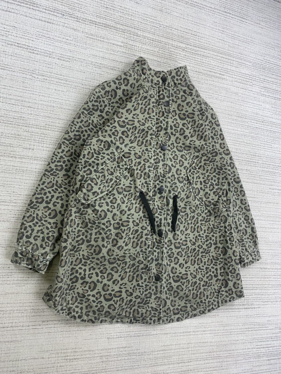 Japanese Brand × Vintage × Zara Vintage Zara Kids Leopard Full Primted Native Jacket Size US S / EU 44-46 / 1 - 3 Thumbnail