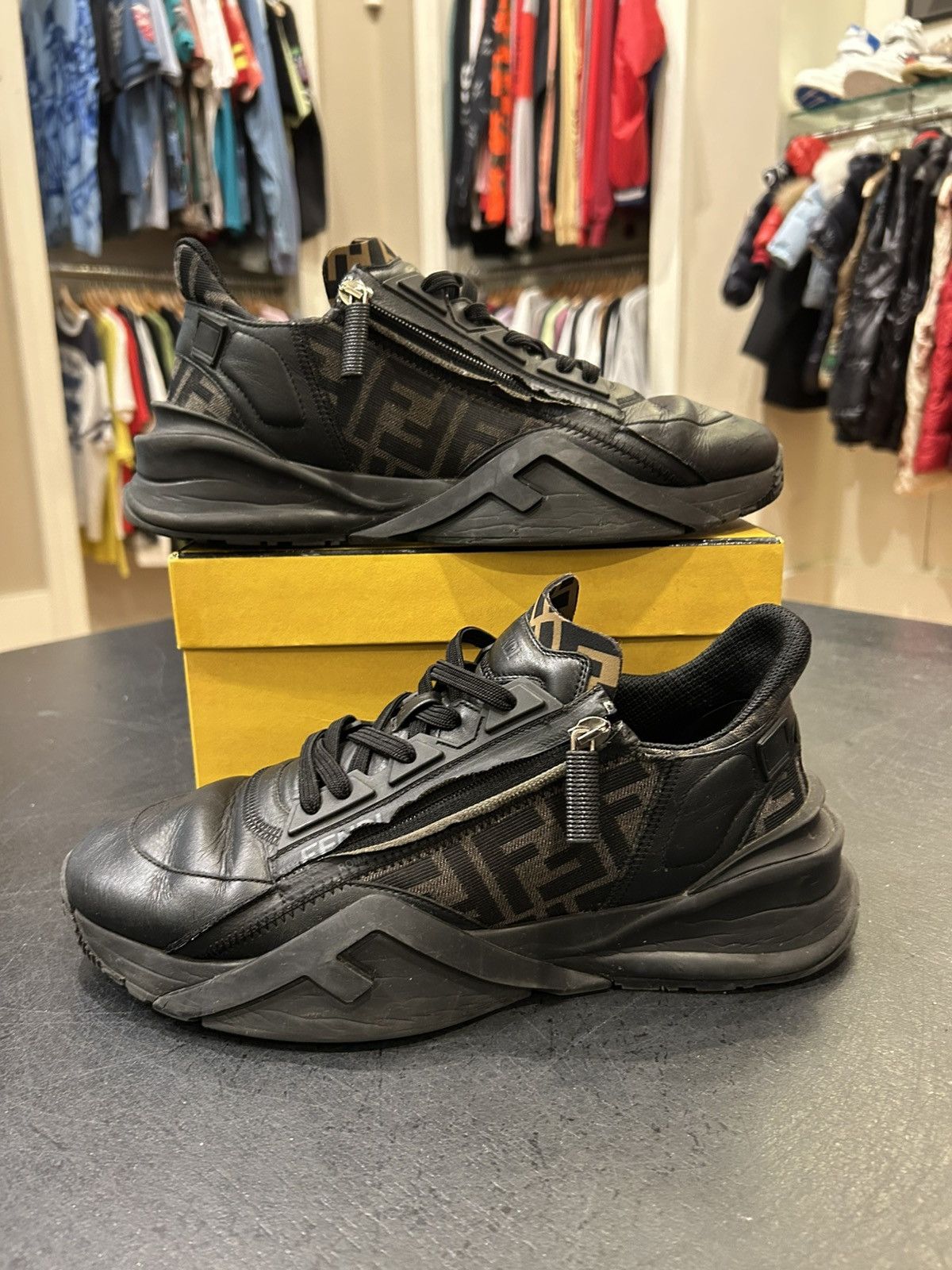 Fendi Fendi Runner Sneakers Size US 9 / EU 42 - 1 Thumbnail