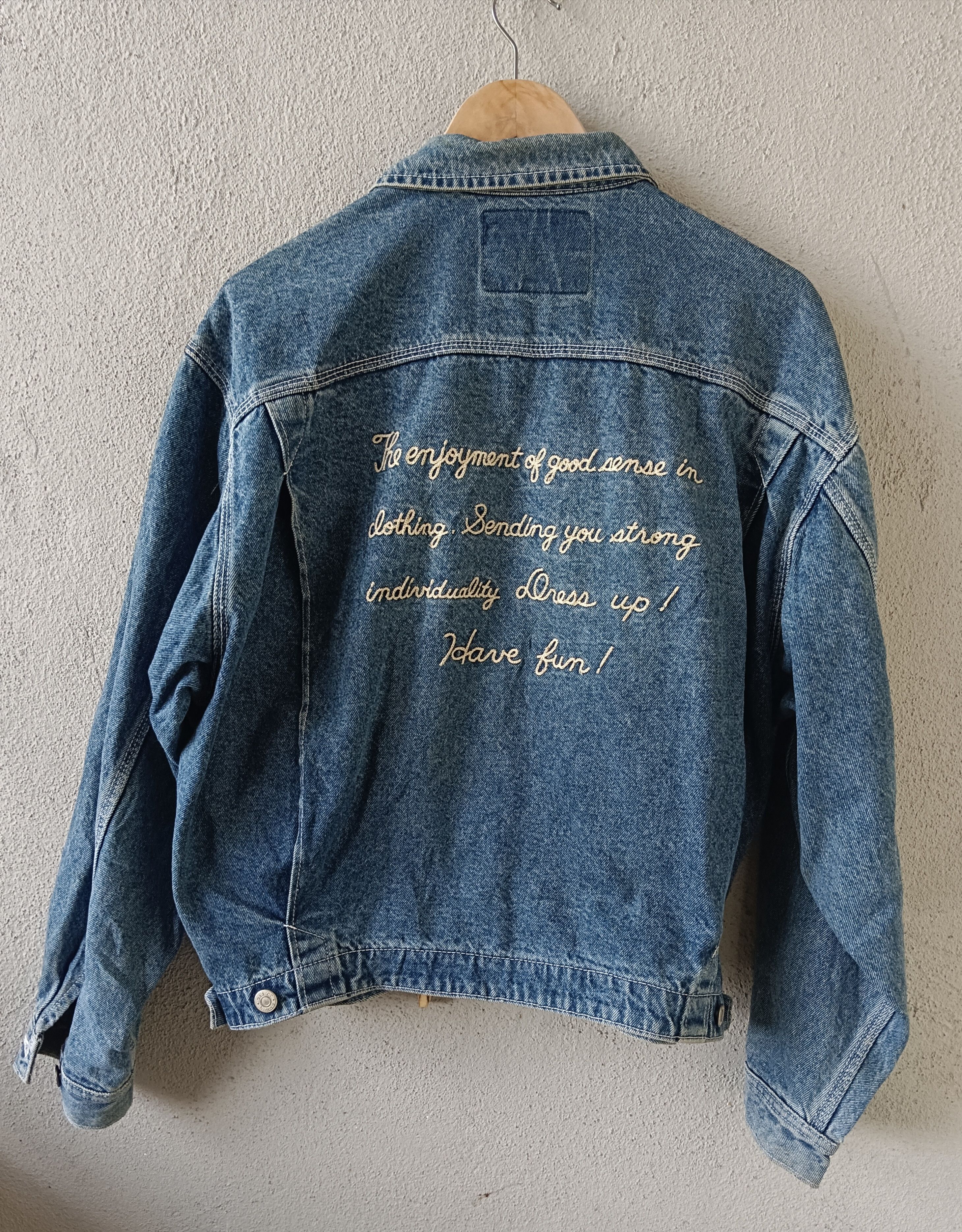 Edwin Vtg EDWIN Zipper Jacket size M Made in Japan Size US M / EU 48-50 / 2 - 3 Thumbnail