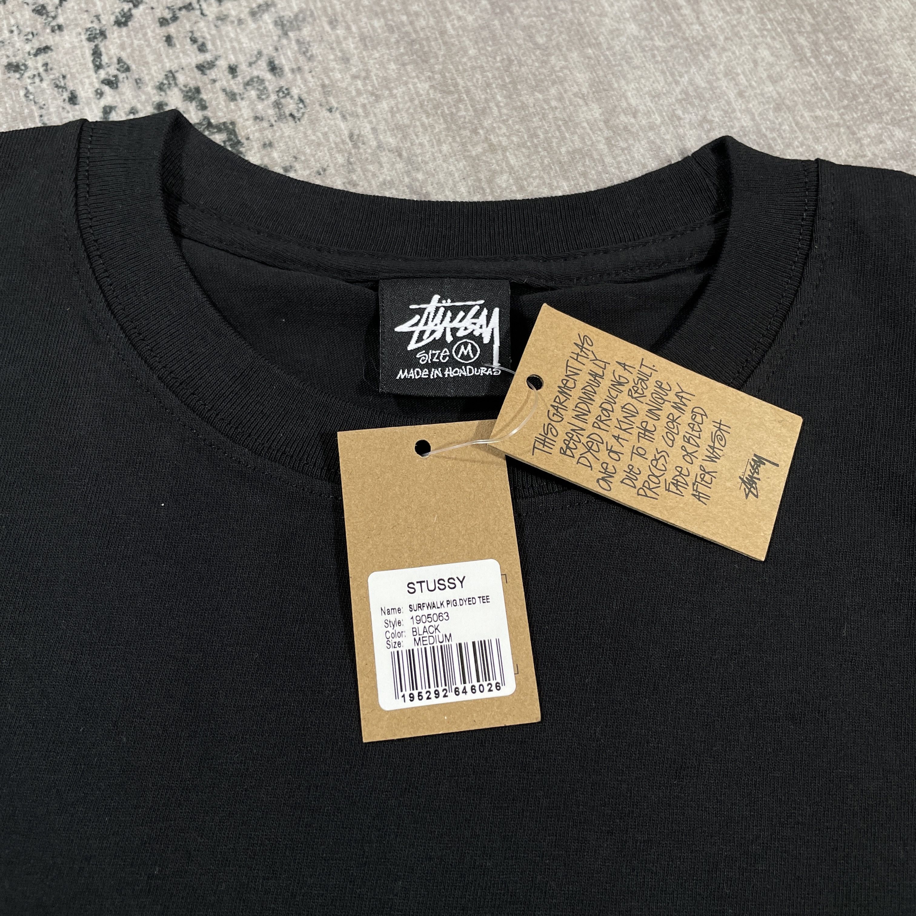 Stussy Stussy Surfwalk Tee in Black M Size US M / EU 48-50 / 2 - 5 Thumbnail