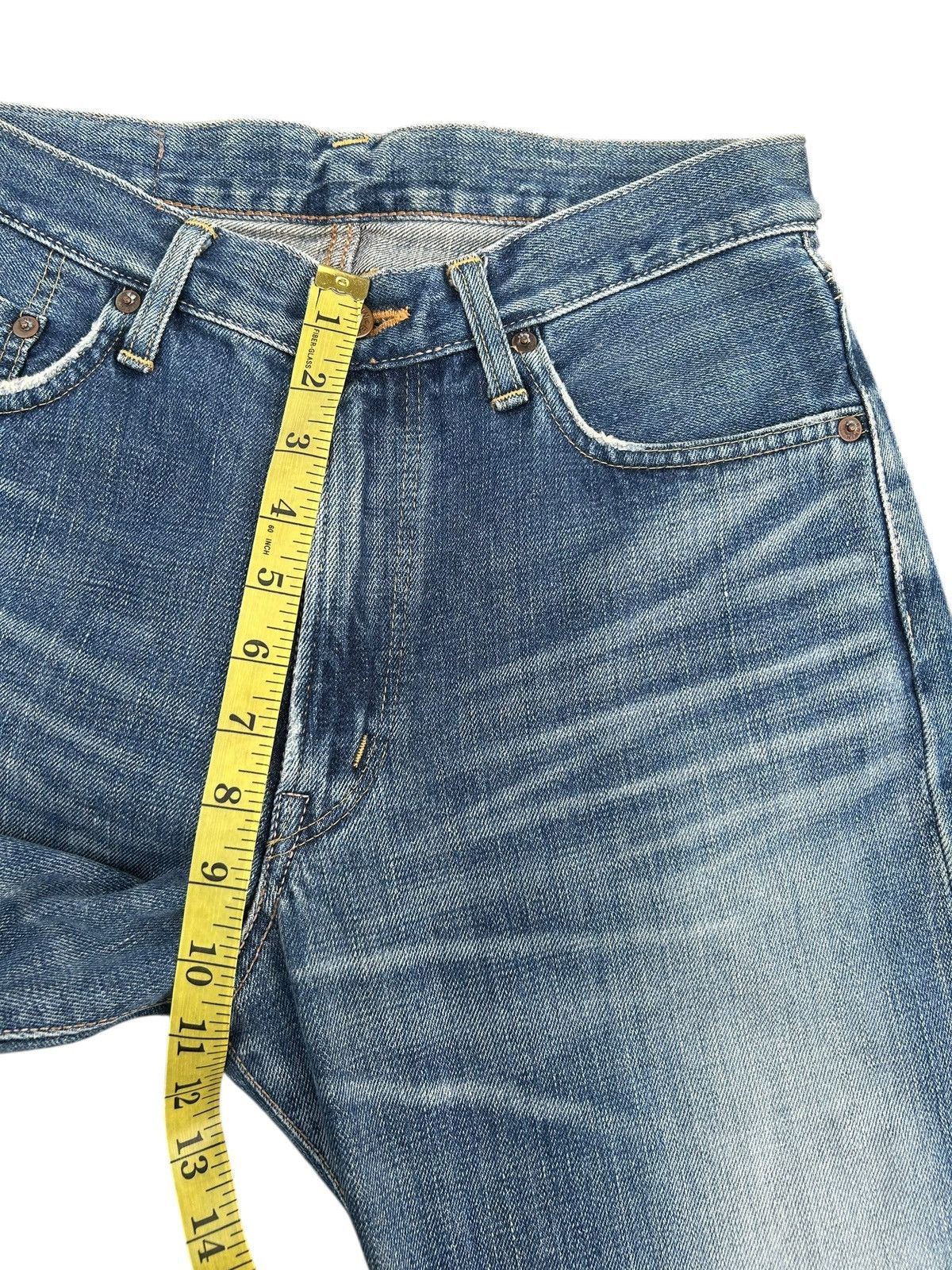 Kapital Vintage Edwin 505XX Selvedge Distressed Denim Jeans Size US 30 / EU 46 - 16 Thumbnail