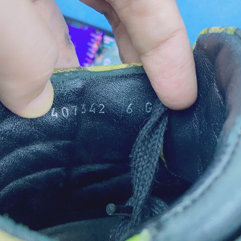 Gucci Gucci Canvas High-Top Sneakers in Green Size US 7.5 / EU 40-41 - 5 Thumbnail