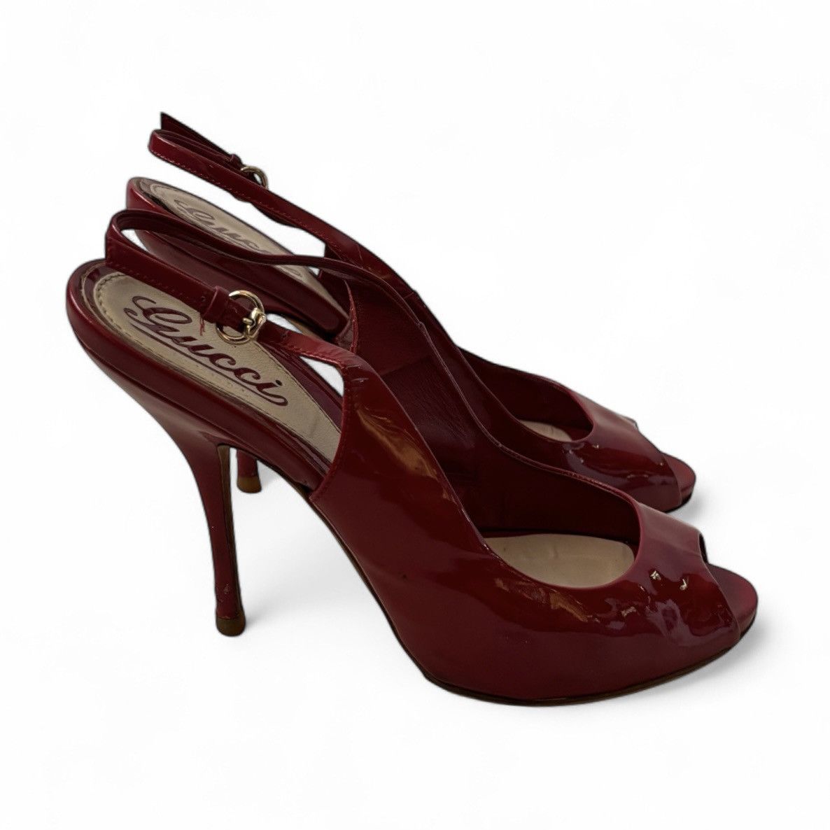 Gucci Gucci Patent leather heels Size US 6 / IT 36 - 2 Thumbnail