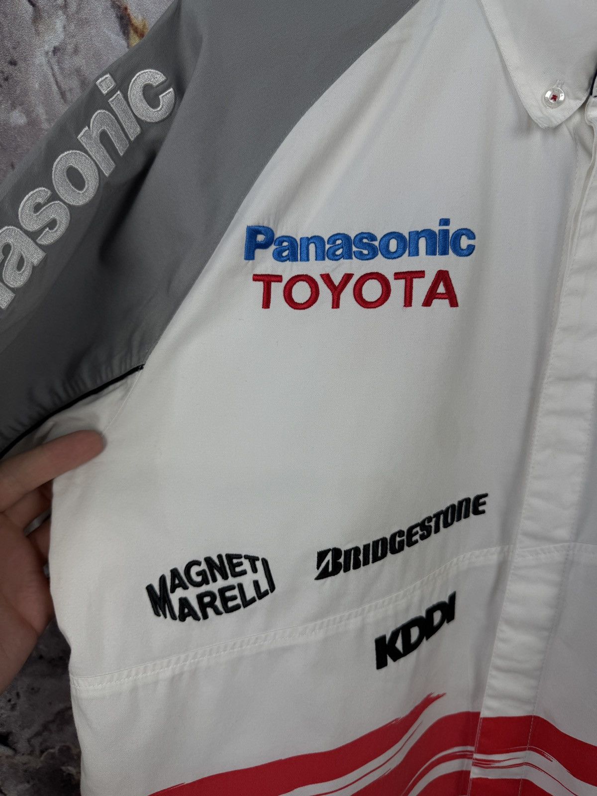Formula 1 Toyota Panasonic Shirt With Short Sleeves Racing Size Medium Size US M / EU 48-50 / 2 - 7 Thumbnail