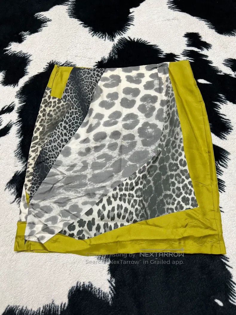 Dries Van Noten Dries Van Noten Silk Leopard Print Midi Skirt Size 37" - 6 Thumbnail