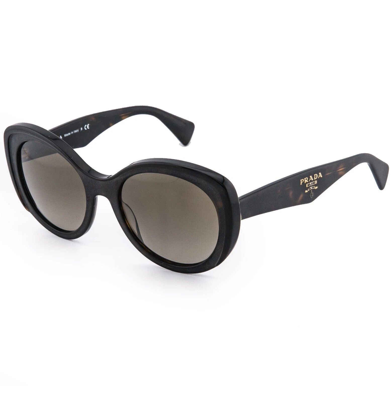 PRADA 12P POEME Heritage PR12PS Brown Havana Sunglasses
