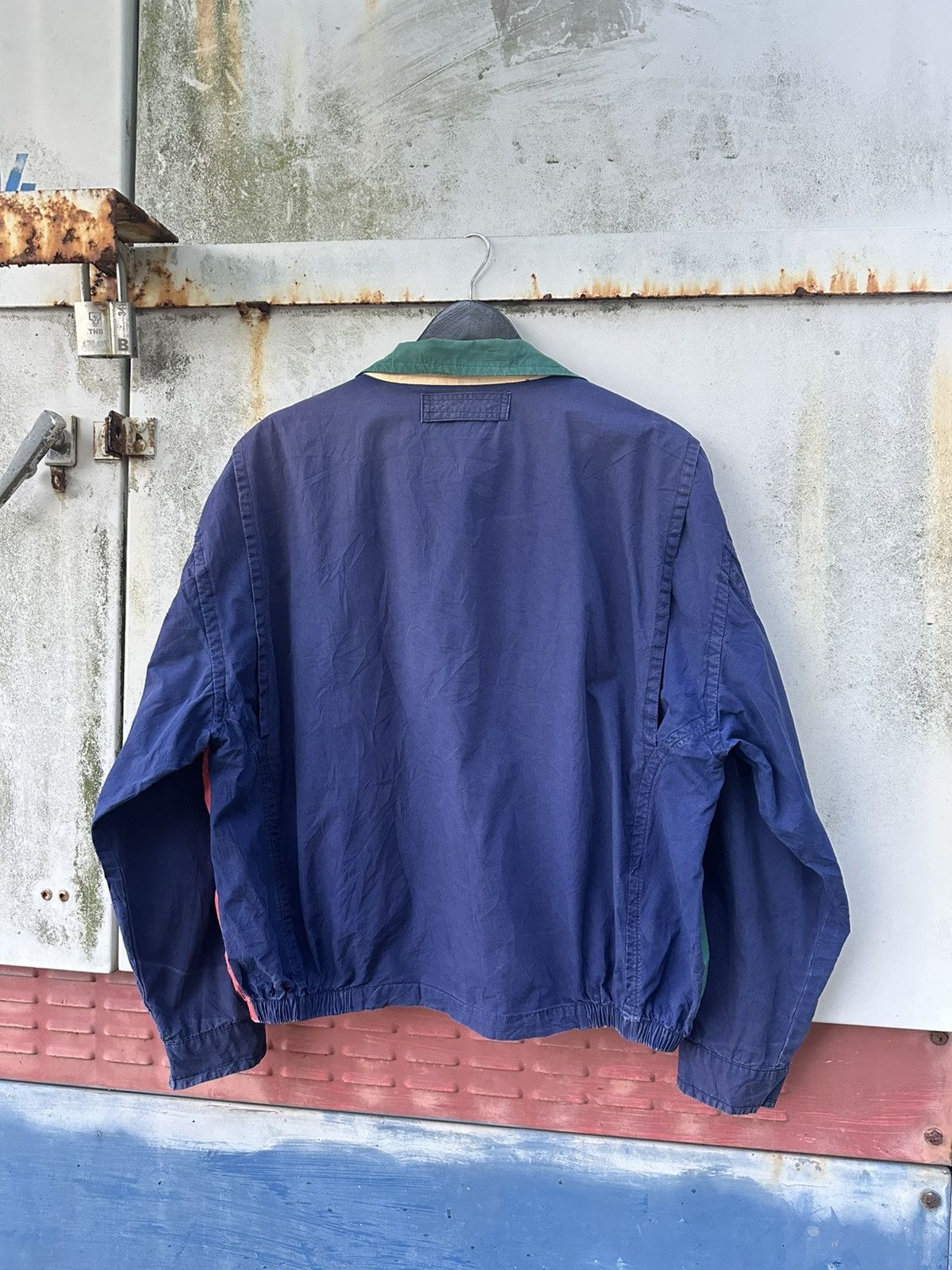 Vintage THRASHED Faded Regatta Sport Colour Block Bomber Jacket Size US M / EU 48-50 / 2 - 6 Thumbnail