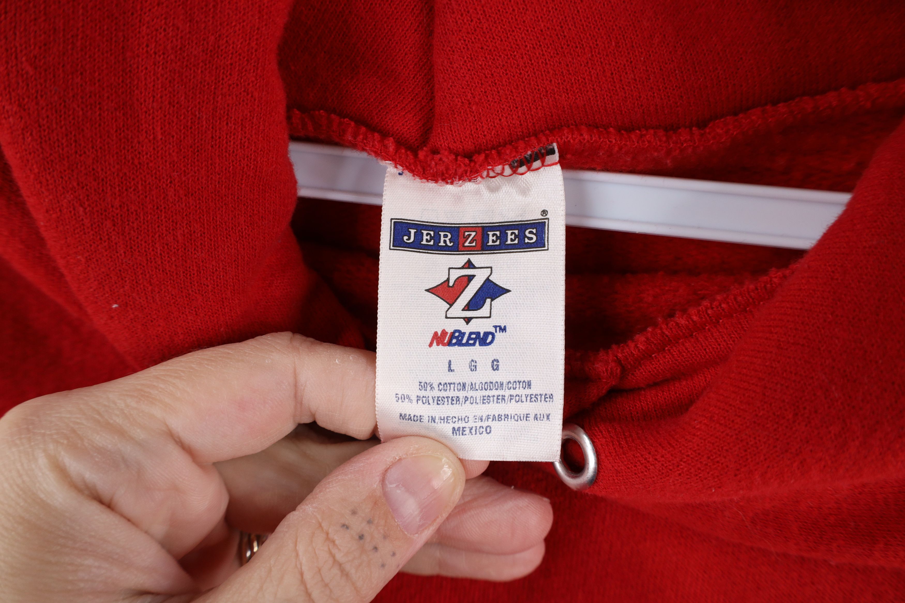Vintage Vintage Y2K 2003 Dew Drop Inn Hunting Racing Hoodie Red Size US L / EU 52-54 / 3 - 7 Thumbnail
