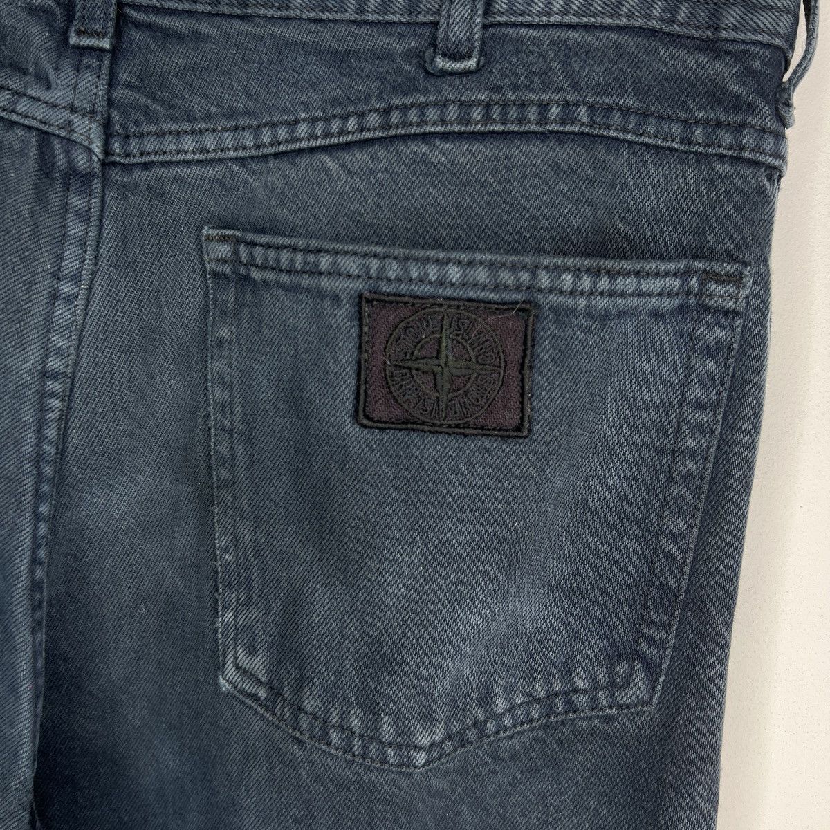 Stone Island × Vintage Vintage Stone Island 90s Jeans Denim Pants Trousers Straight Size US 32 / EU 48 - 2 Thumbnail