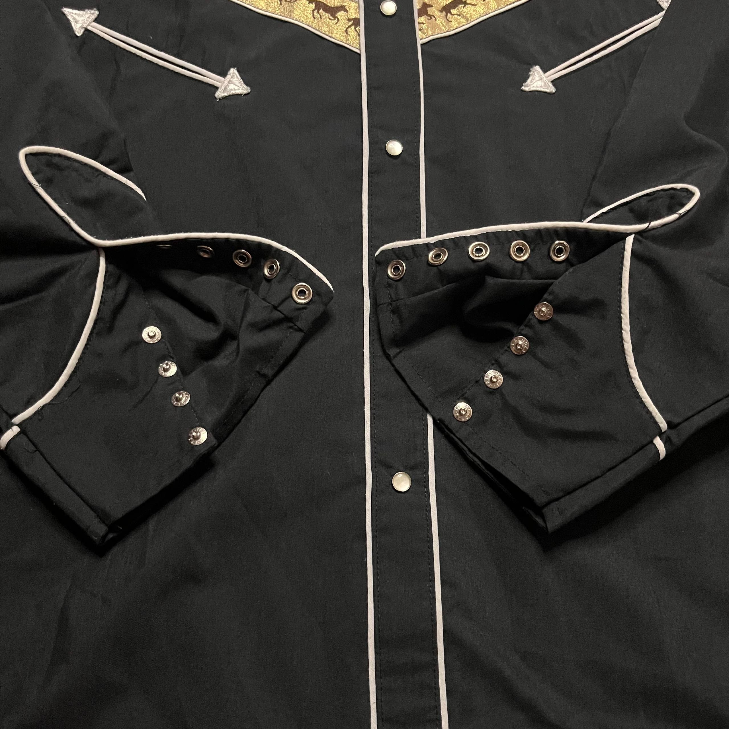 Vintage AUTENTICA VAQUERA TEJAS VTG 90'S WESTERN SHIRT MEXICO Size US XL / EU 56 / 4 - 6 Thumbnail