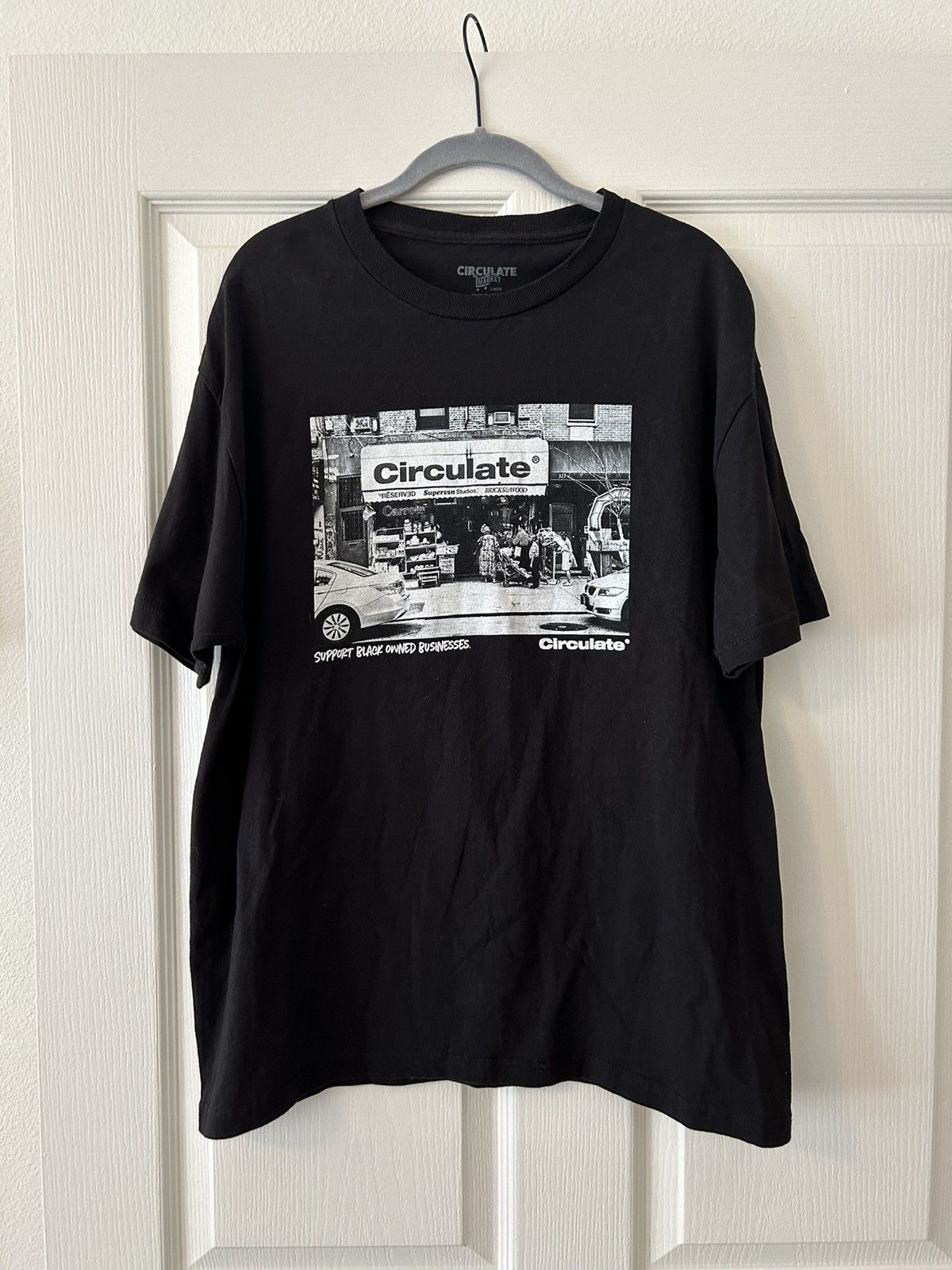 Pacsun Circulate Market Graphic Tee Size US L / EU 52-54 / 3 - 1 Thumbnail