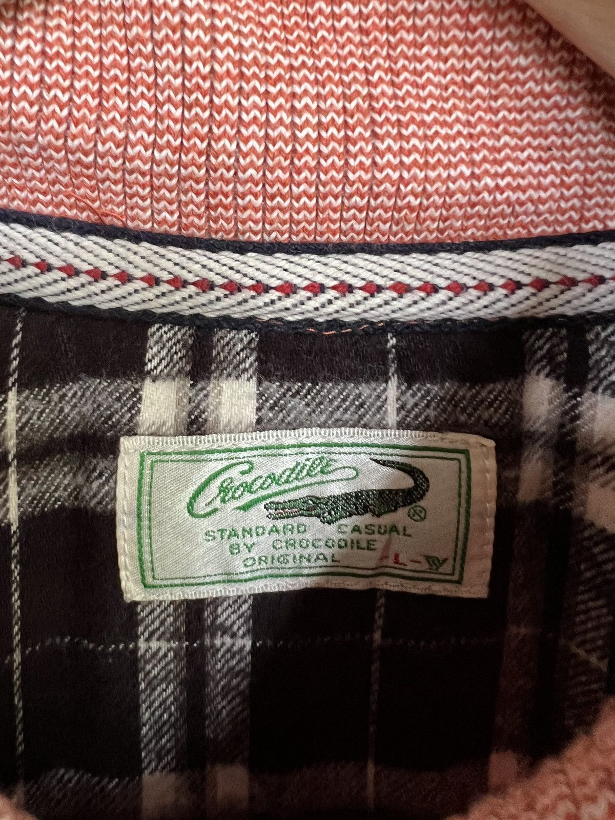 Vintage Vintage Crocodile Small Logo Zipper Jacket Size US L / EU 52-54 / 3 - 4 Thumbnail