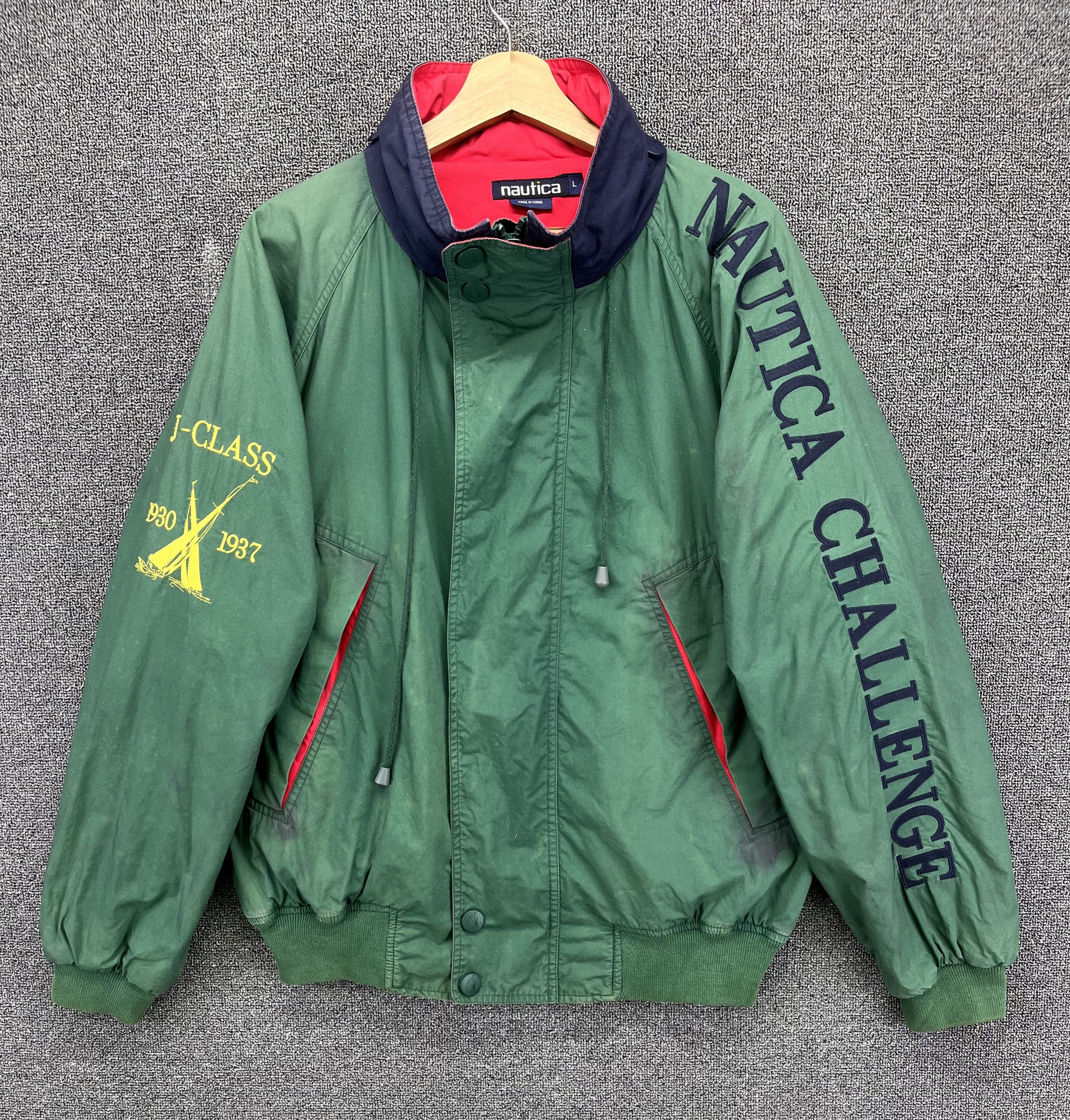 Vintage Nautica Challenge Rare Zip Up Jacket