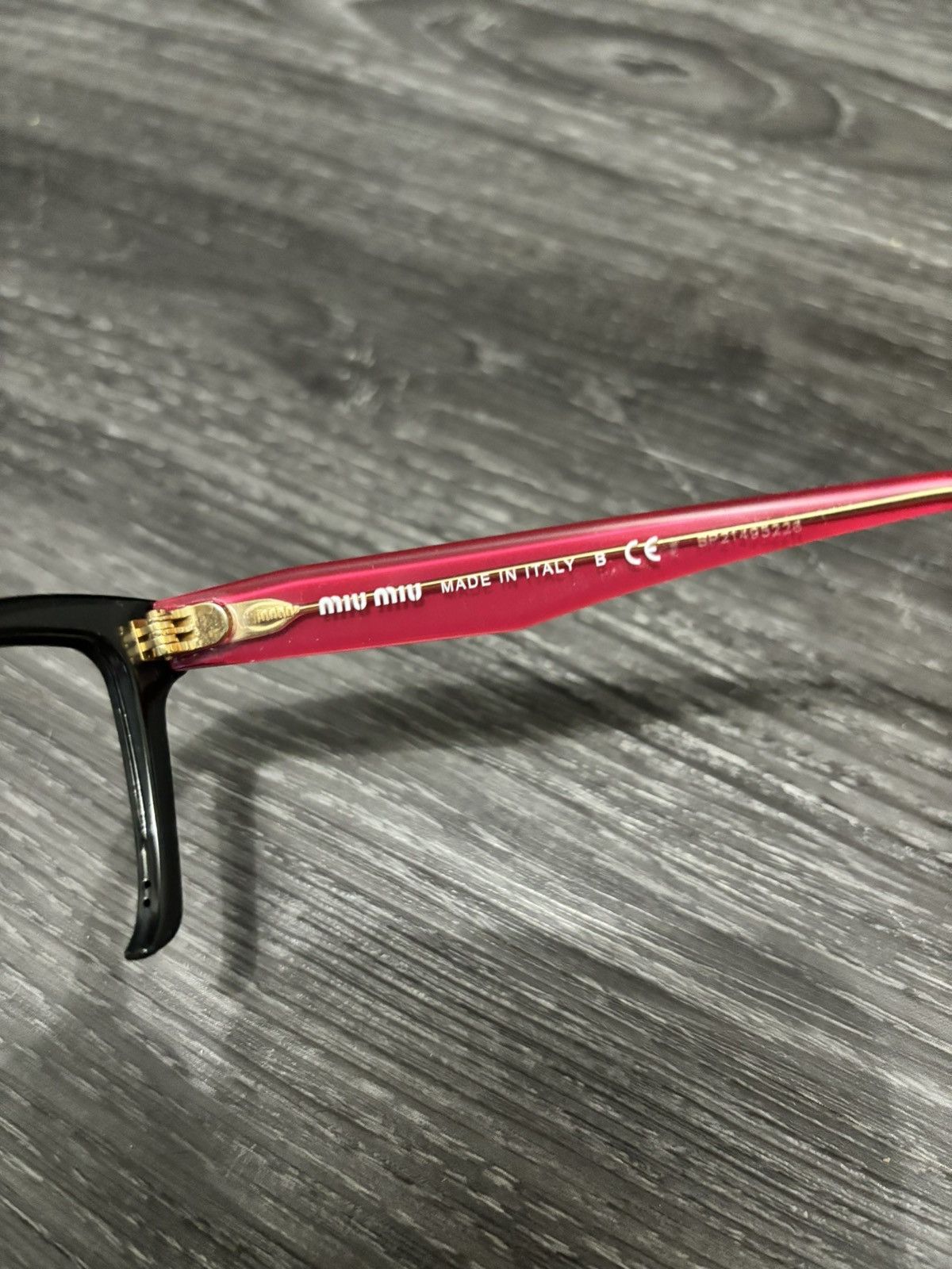Miu Miu Logo Glasses Size ONE SIZE - 3 Thumbnail